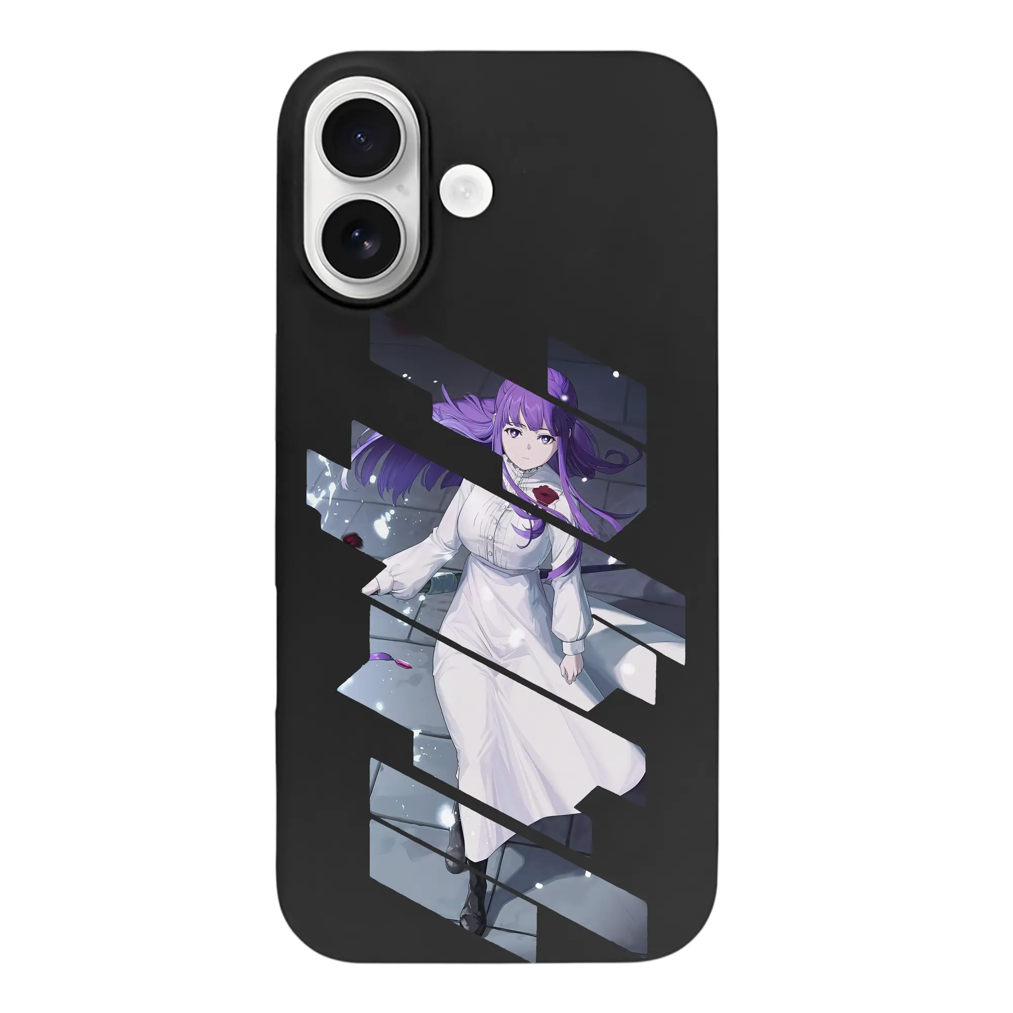 葬送のフリーレン（Frieren） グッズ,フェルン（Fern） - iPhone 17 シリーズ シリコンケース 薄型 耐衝撃 指紋防止 ソフトタッチカバー 精密フィット 傷防止 保護ケース iPhone 17/17 Air/17 Pro/17 Pro Max 対応